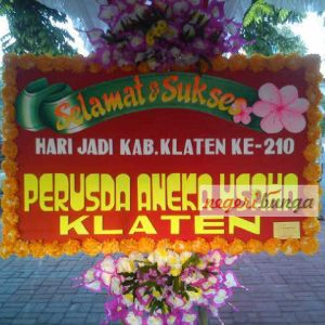 bunga papan klaten terbaik