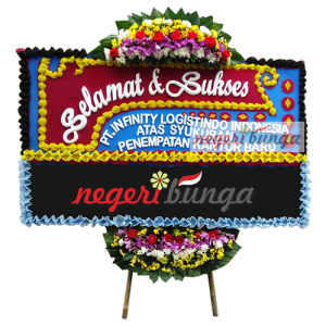 contoh rangkaian bunga papan murah