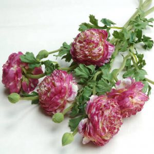 rangkaian bunga plastik silk